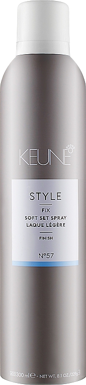 Лак для волос №57 - Keune Style Soft Set Spray — фото N1