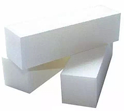Блок-шлифовщик для ногтей, белый - Kiepe — фото N1