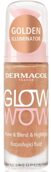 Хайлайтер - Dermacol Glow Wow Prime & Blend & Highlight — фото 20ml