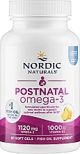 Парфумерія, косметика Харчова добавка для молодих мам "Омега-3" - Nordic Naturals Postnatal Omega-3 Lemon Flavor