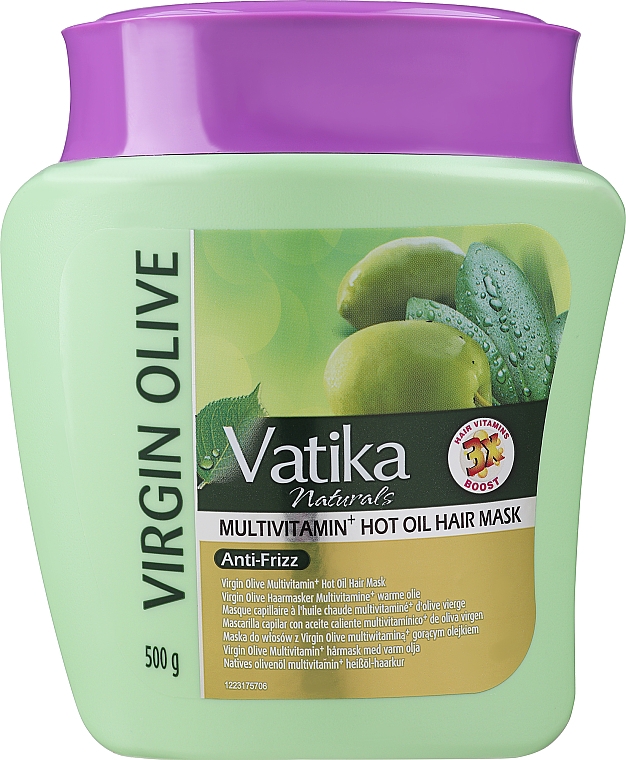 Маска для волос "Глубокое кондиционирование" - Dabur Vatika Virgin Olive Deep Conditioning