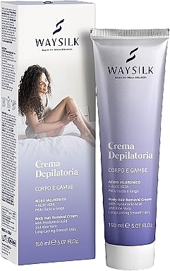 Крем для удаления волос с тела - Waysilk Body Hair Removal Cream — фото N1