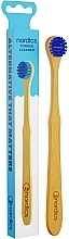 Духи, Парфюмерия, косметика Бамбуковый очиститель языка - Nordics Bamboo Tongue Cleaner Blue