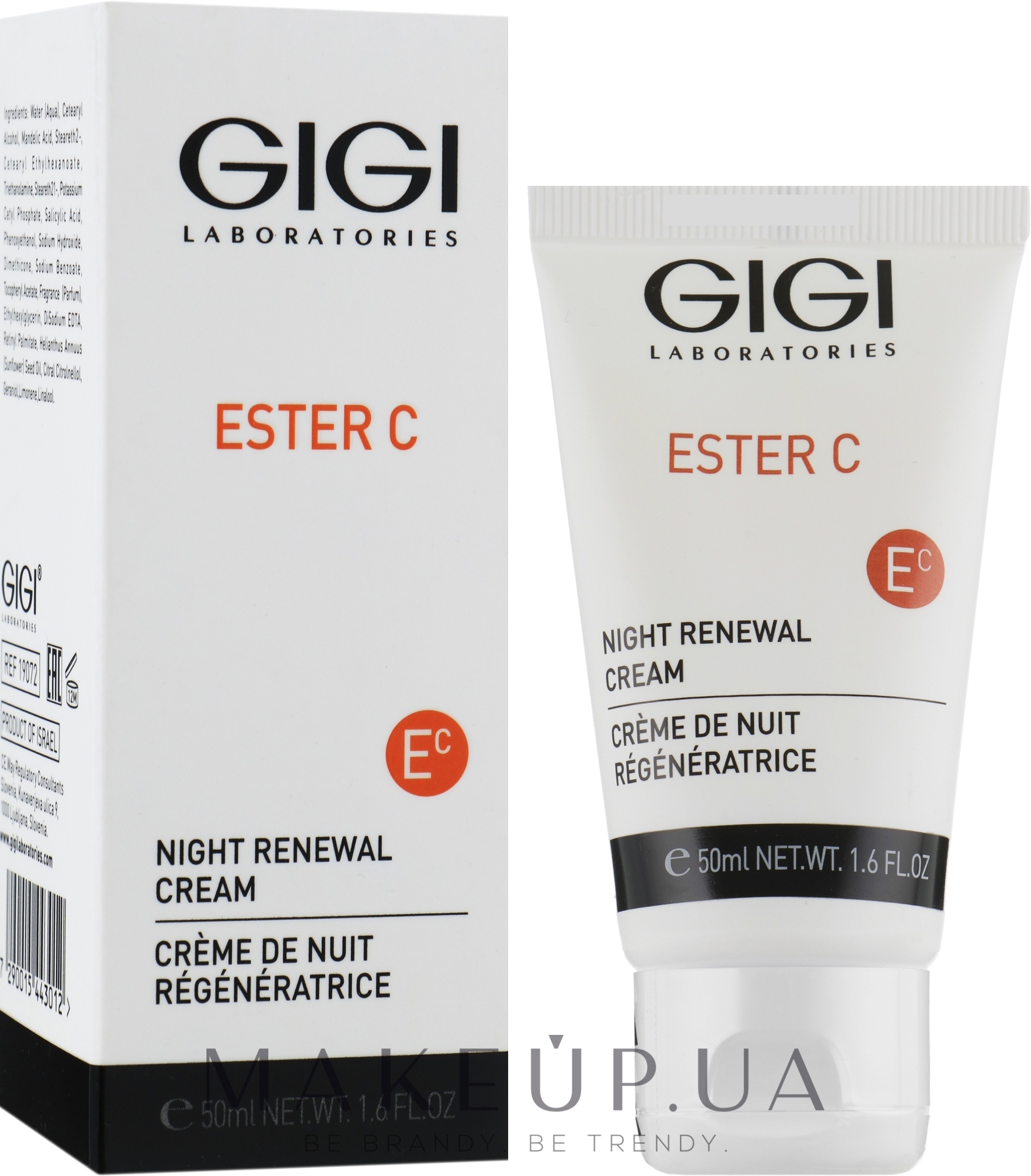 Нічний відновлюючий крем - Gigi Ester C Night Renewal Cream — фото 50ml