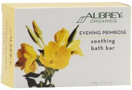 Парфумерія, косметика Мило - Aubrey Organics Evening Primrose Soothing Bath Bar