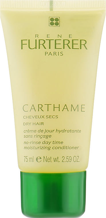 Захисний крем для волосся - Rene Furterer Carthame No Rinse Protective Cream 