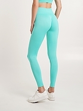 Безшовні легінси "LEGGINGS SHAPE", mint - Giulia — фото N4