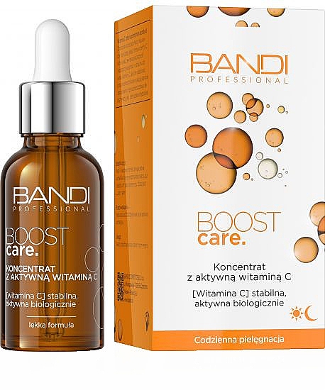 Концентрат для лица с витамином C - Bandi Professional Boost Care Concentrate Active Vitamin C
