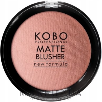 Матовые румяна новая формула - Kobo Professional Matte Blusher New Formula — фото 201