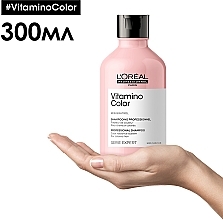 УЦЕНКА Шампунь для окрашенных волос - L'Oreal Professionnel Serie Expert Vitamino Color Resveratrol Shampoo * — фото N2