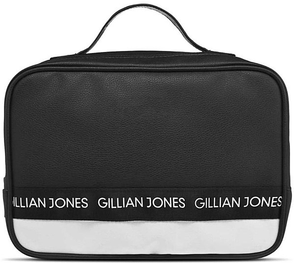Косметичка - Gillian Jones Traincase Black/White — фото N1