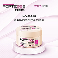 Гель-віск для волосся нормальної фіксації - Fortesse Professional Style & Hold Gel Wax — фото N7