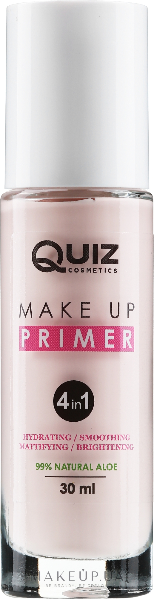 Праймер под макияж 4 в 1 - Quiz Cosmetics Make Up Primer 4 In 1  — фото 30ml