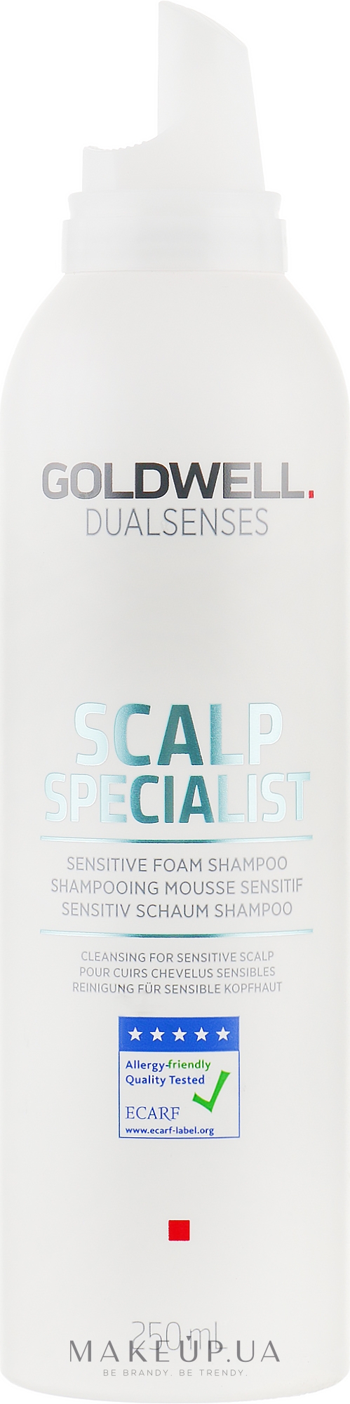 Шампунь для чувствительной кожи головы - Goldwell DualSenses Scalp Specialist Sensitive Foam Shampoo — фото 250ml