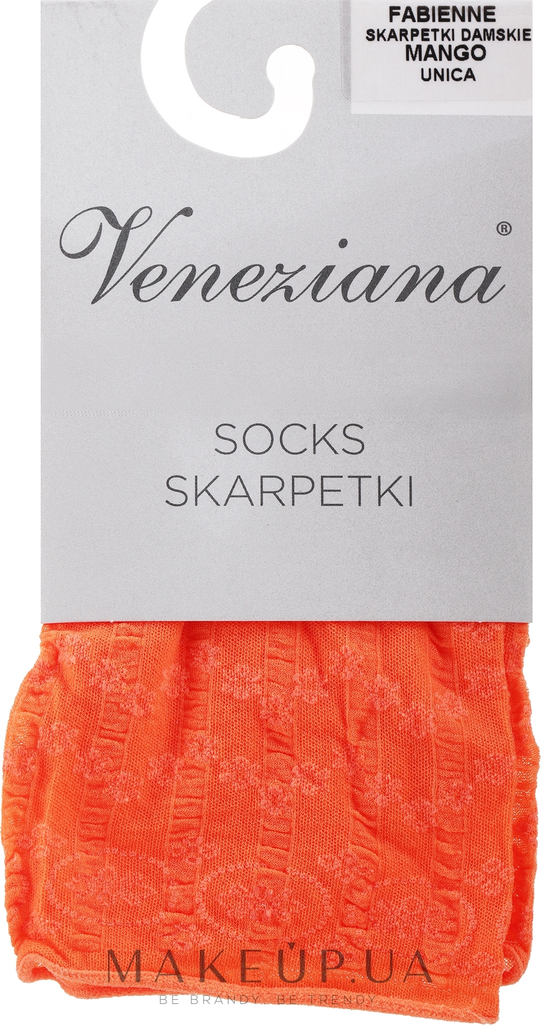Шкарпетки для жінок "Fabienne", 20 Den, mango - Veneziana — фото One Size