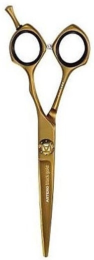 Ножиці перукарські T70160 прямі 6" - Artero Black Gold — фото N1