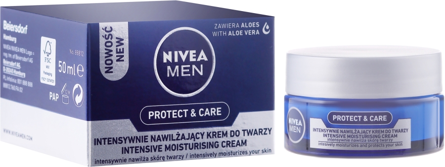 Интенсивный увлажняющий крем - NIVEA MEN Originals Intensive Moisturising Cream  — фото N1