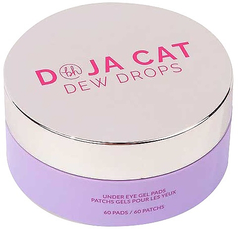 Гидрогелевые патчи под глаза - BH Cosmetics X Doja Cat Dew Drops Under Eye Gel Pads — фото N2
