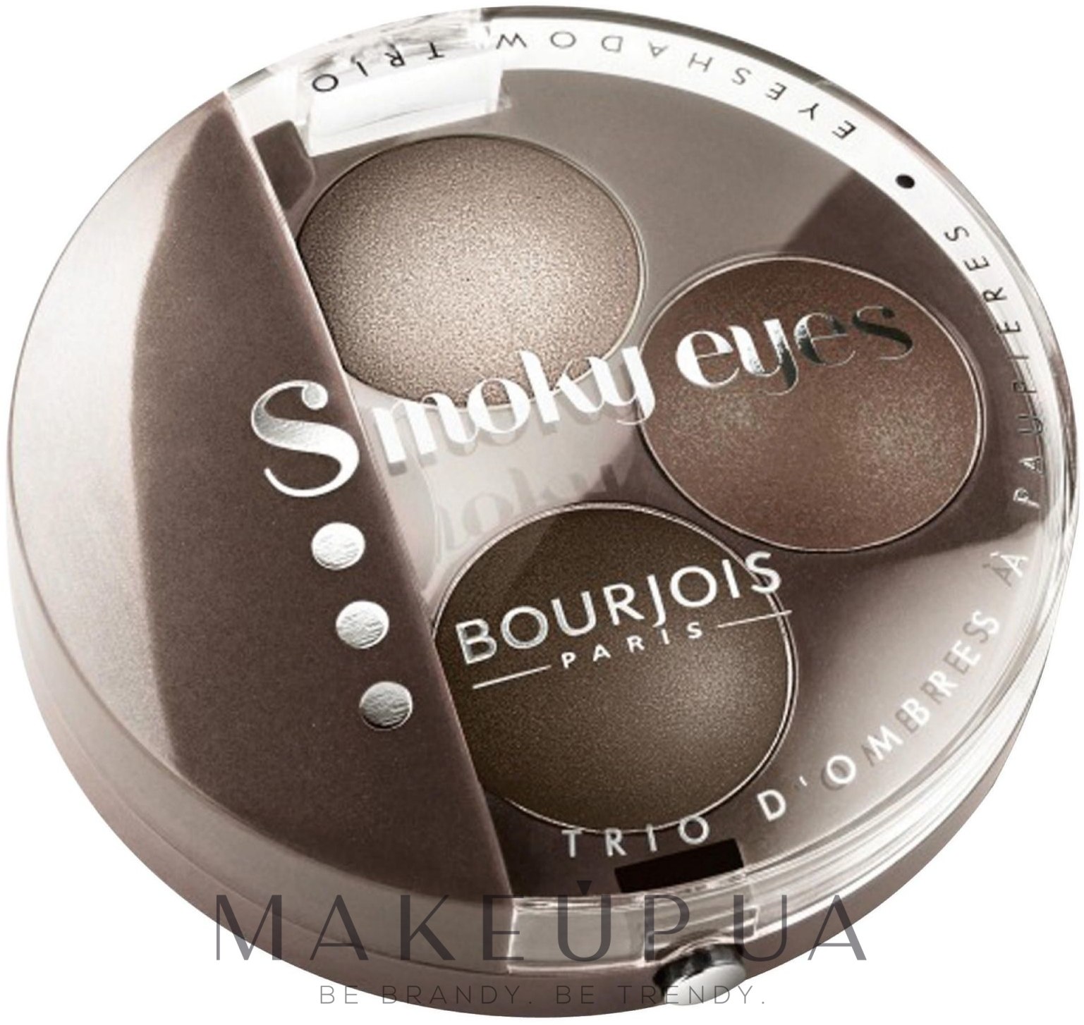 MAKEUP | Тени для век - Bourjois Trio Nude Smoky: купить 
