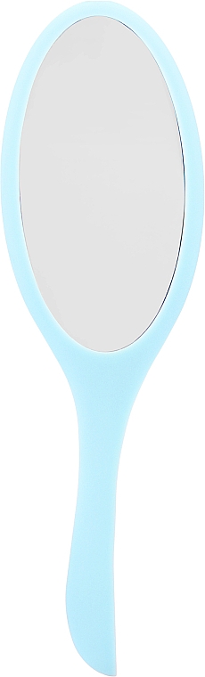 Щетка массажная для волос, розовая с голубым - Twish Professional Hair Brush With Magnetic Mirror Mauve-Blue — фото N4