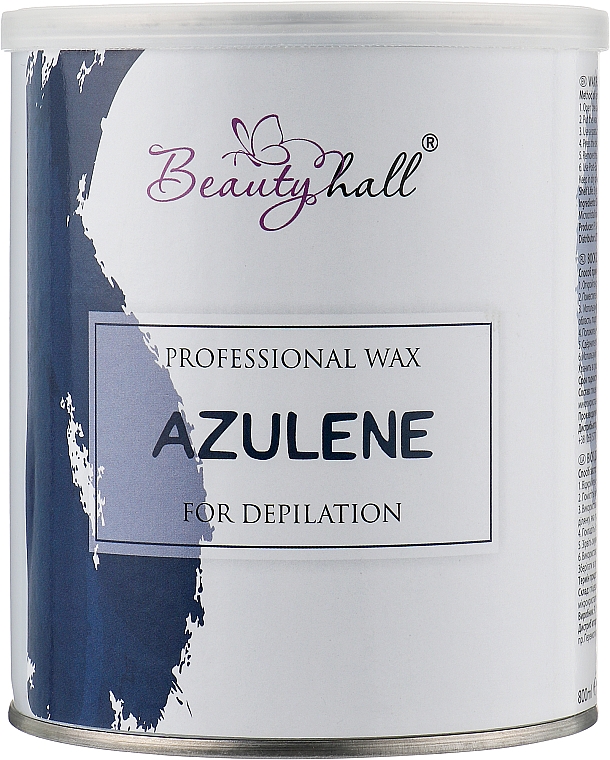 Воск для депиляции в банке "Азулен" - Beautyhall Azulene Professional Wax — фото N3