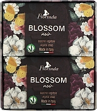 Набір мила "Чорні квіти" - Florinda Blossom Noir Soap (soap/2x200g) — фото N2