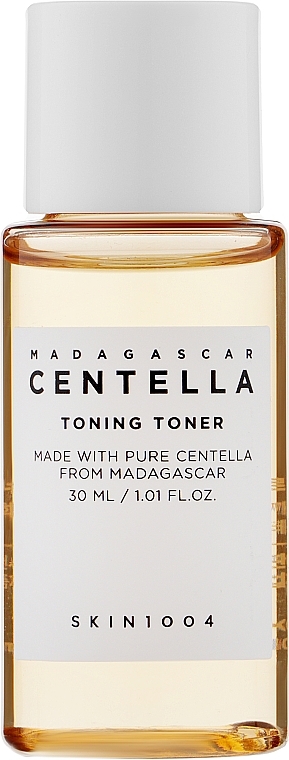 УЦЕНКА Увлажняющий тонер с центеллой и гиалуроновой кислотой - SKIN1004 Madagascar Centella Toning Toner (мини) * — фото N1