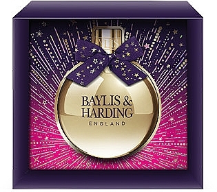 Піна для ванни в подарунковому пакованні - Baylis & Harding Moonlight Fig Festive Bauble Gift — фото N1