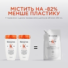 Насичений зволожувальний шампунь-ванна для дуже сухого волосся - Kerastase Nutritive Bain Satin Riche Shampoo (рефіл) — фото N12