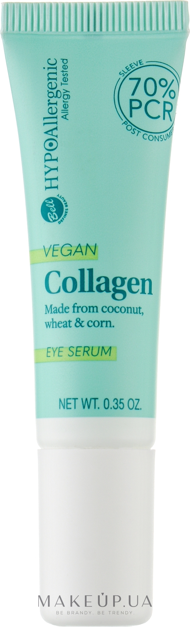 Сироватка для шкіри навколо очей - Bell HypoAllergenic Vegan Collagen Eye Contour Serum — фото 10g