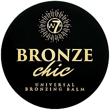 Кремовый бронзер с сияющим финишем - W7 Bronze Chic Bronzing Balm — фото N2