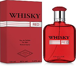 Evaflor Whisky Red For Men - Туалетная вода — фото N2