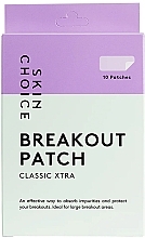 Парфумерія, косметика Гідроколоїдні патчі проти прищів, великі - SkinChoice Breakout Patch Classic Xtra