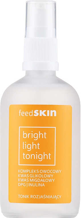 Освітлювальний тонік для обличчя - Feedskin Bright Light Tonight Tonik — фото N1