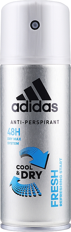 Дезодорант - Adidas Anti-Perspirant Fresh Cool & Dry 48H