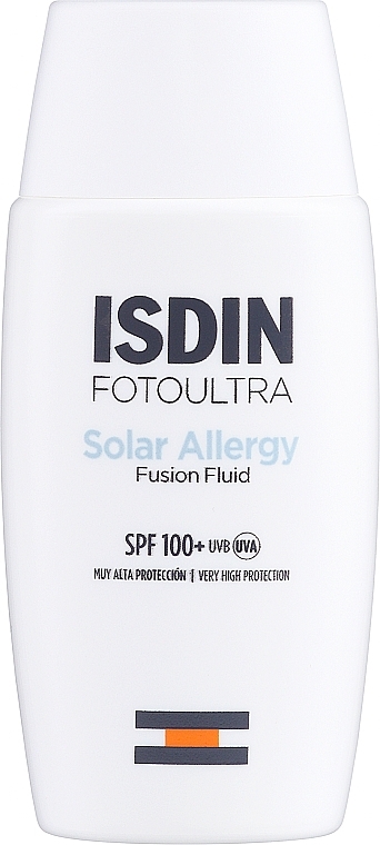Флюид от солнечной аллергии SPF 100 - Isdin Foto Ultra Solar Allergy Fusion Fluid SPF 100 — фото N1
