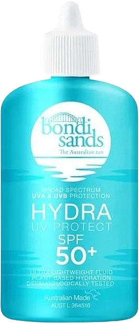 Увлажняющий солнцезащитный флюид для лица - Bondi Sands Hydra UV Protect SPF50+ Face Fluid — фото N1