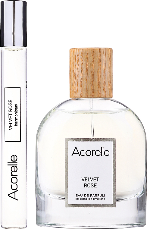 Acorelle Velvet Rose - Набор (edp/50ml + edp/10ml) — фото N2