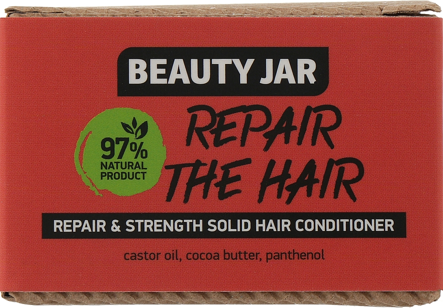 Твердый кондиционер для волос - Beauty Jar Repair The Hair Solid Hair Conditioner	