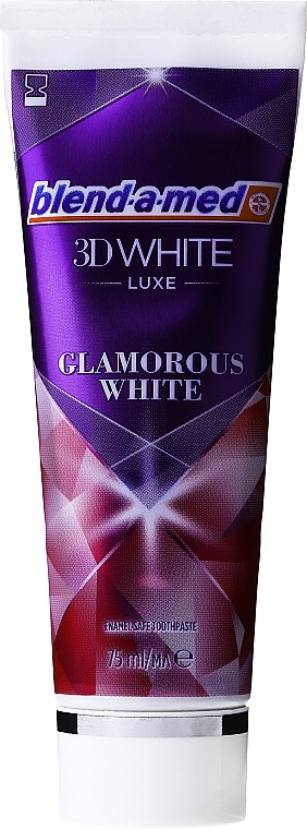 Зубная паста - Blend-a-med 3d White Lux Glamour Toothpaste — фото N1