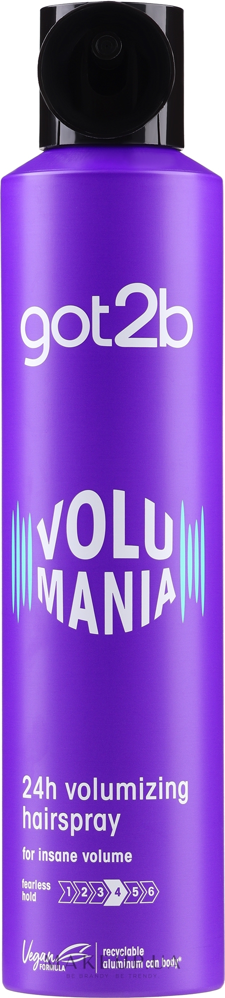 Лак для об’ємності волосся - Got2b Volumania Bodifying Hairspray — фото 300ml