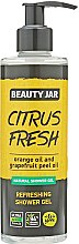 Духи, Парфюмерия, косметика Гель для душа "Citrus Fresh" - Beauty Jar Refreshing Shower Gel