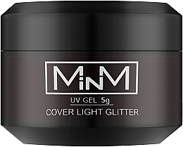 Гель камуфлюючий - M-in-M Gel Cover Light Glitter — фото N1