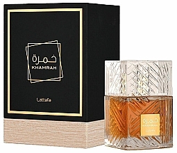 Духи, Парфюмерия, косметика Lattafa Perfumes Khamrah - Парфюмированная вода (пробник)