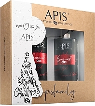 Набор - APIS Professional Sensual Girl Gift Set (sh/gel/300ml + b/lot/300ml) — фото N1