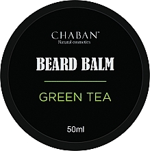 Парфумерія, косметика Бальзам для бороди "Green Tea" - Chaban Natural Cosmetics Beard Balm