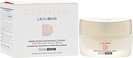 Парфумерія, косметика Крем для обличчя, день і ніч - Dermika Lily-Skin Anti-Wrinkle Day And Night Cream 50+