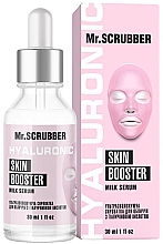 Парфумерія, косметика Ультразволожувальна сироватка для обличчя з гіалуроновою кислотою - Mr.Scrubber Face ID. Hyaluronic Skin Booster Milk Serum