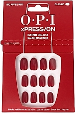 Набор накладных ногтей - OPI Xpress/On Big Apple Red — фото N1