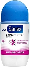 Духи, Парфюмерия, косметика Шариковый дезодорант - Sanex BiomeProtect Dermo Anti Irritation Roll On Deodorant